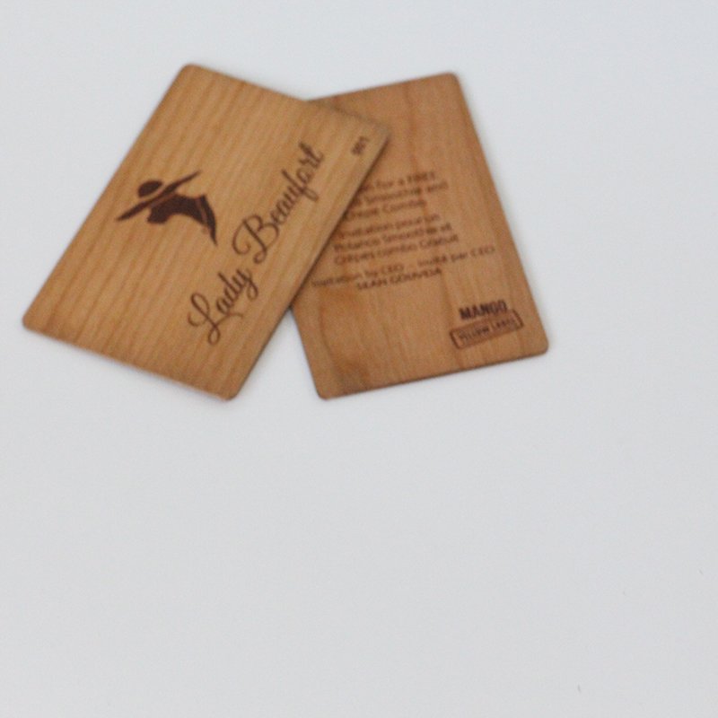 Cheap round wood environment friendly RFID hotel key tag card NFC access control card 13.56Mhz 1k chip card
