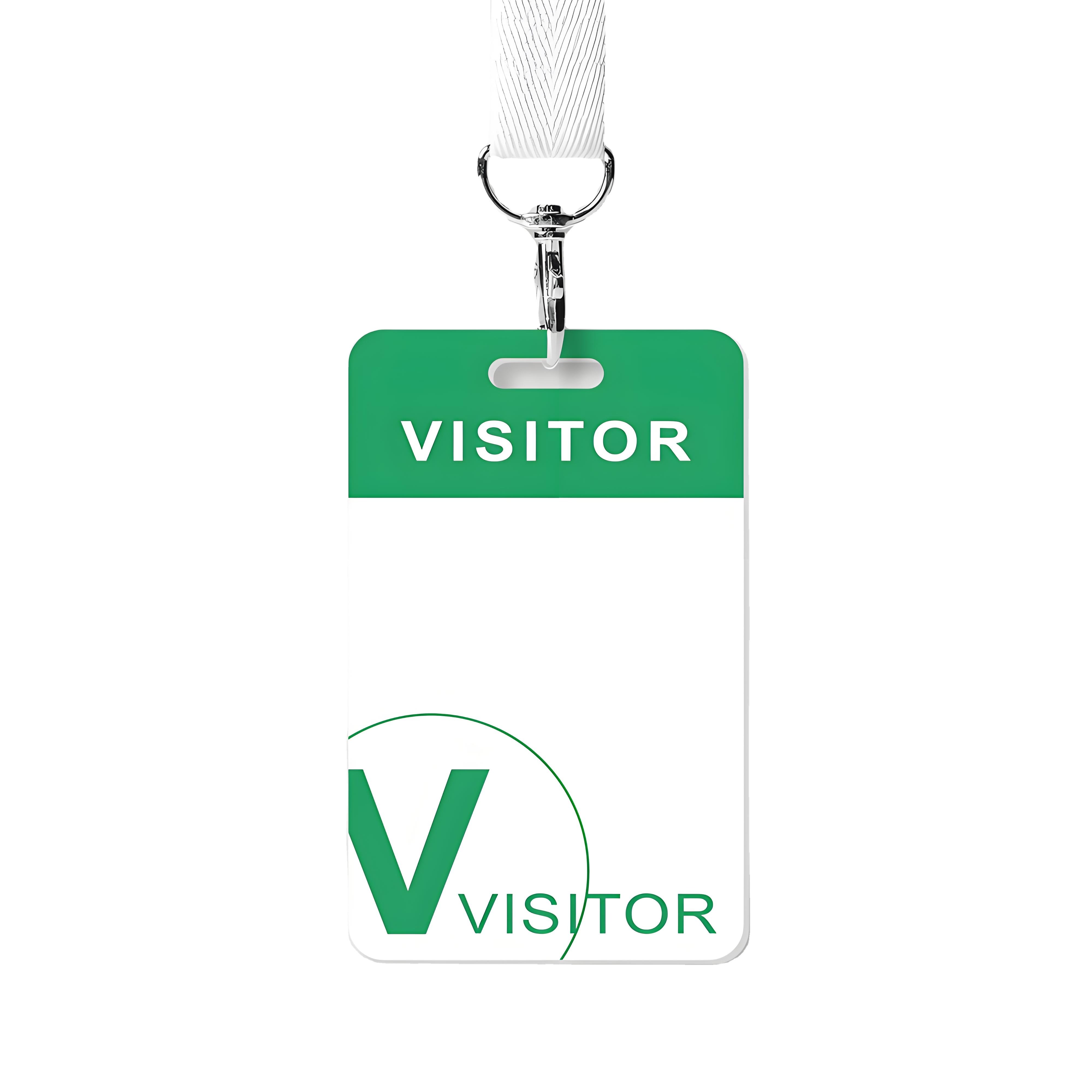 standard size visitor pvc card no chip customer visiting access control management business card exhibition art gallery