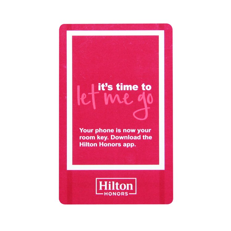 Access Control 13.56Mhz NFC Hotel Doors Room Cards RFID PVC Plastic Contactless Hotel Key Card