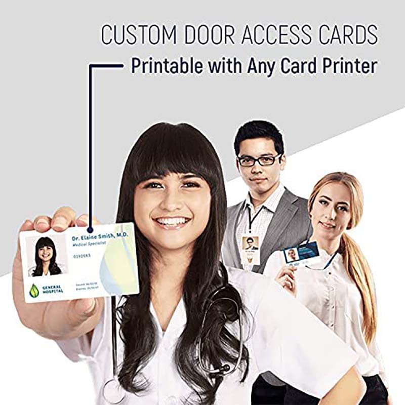 HID 1326 Prox card II CORPORATION NFC thick version Keychain PVC Access Control Badge Customizable RFID Keychain Keyfob