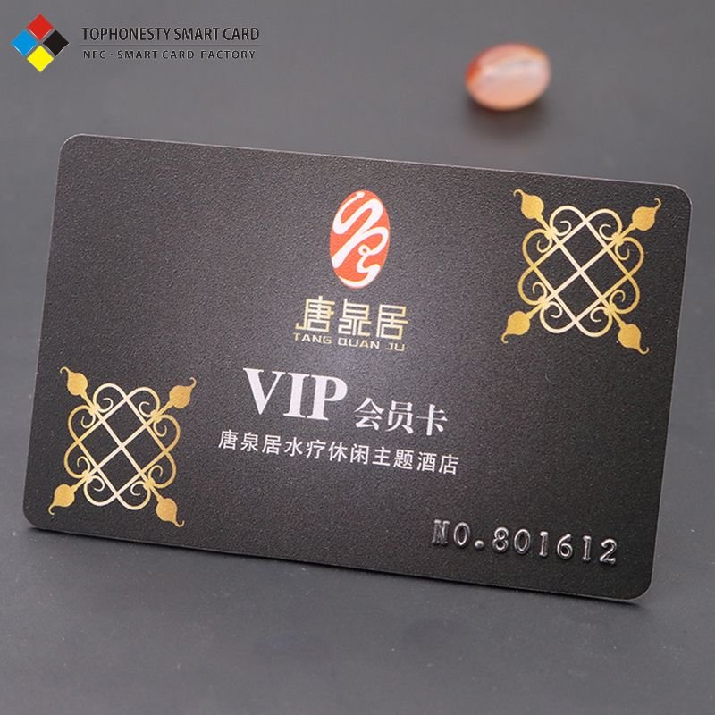 Customized CMYK Printing Hico 2750OE PVC Blank Key Card F08 Chip Programmable NFC RFID Communication Interface 860-960MHz