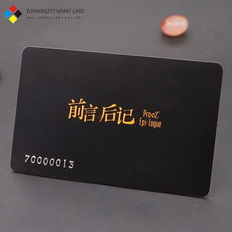 Customized CMYK Printing Hico 2750OE PVC Blank Key Card F08 Chip Programmable NFC RFID Communication Interface 860-960MHz