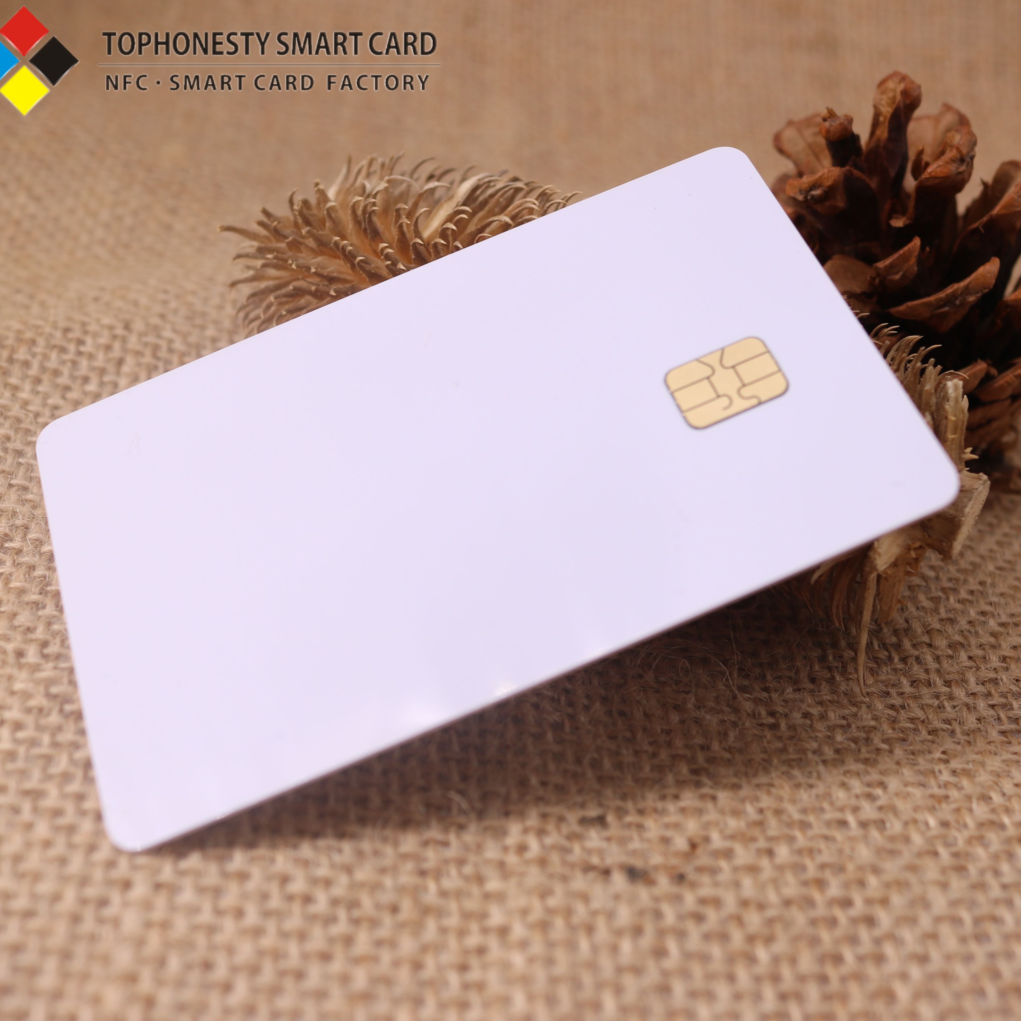 High Quality PVC Smart Card with 4442 4428 RFID NFC Contact IC Waterproof 125kHz & 13.56MHz