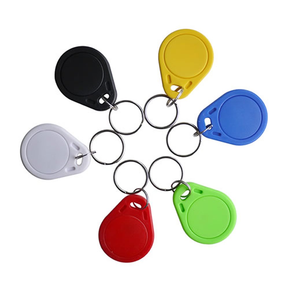 13.56MHz Programming NFC rfid key fob NFC Keychain rfid key tag with logo rfid room key cards For Access Control System