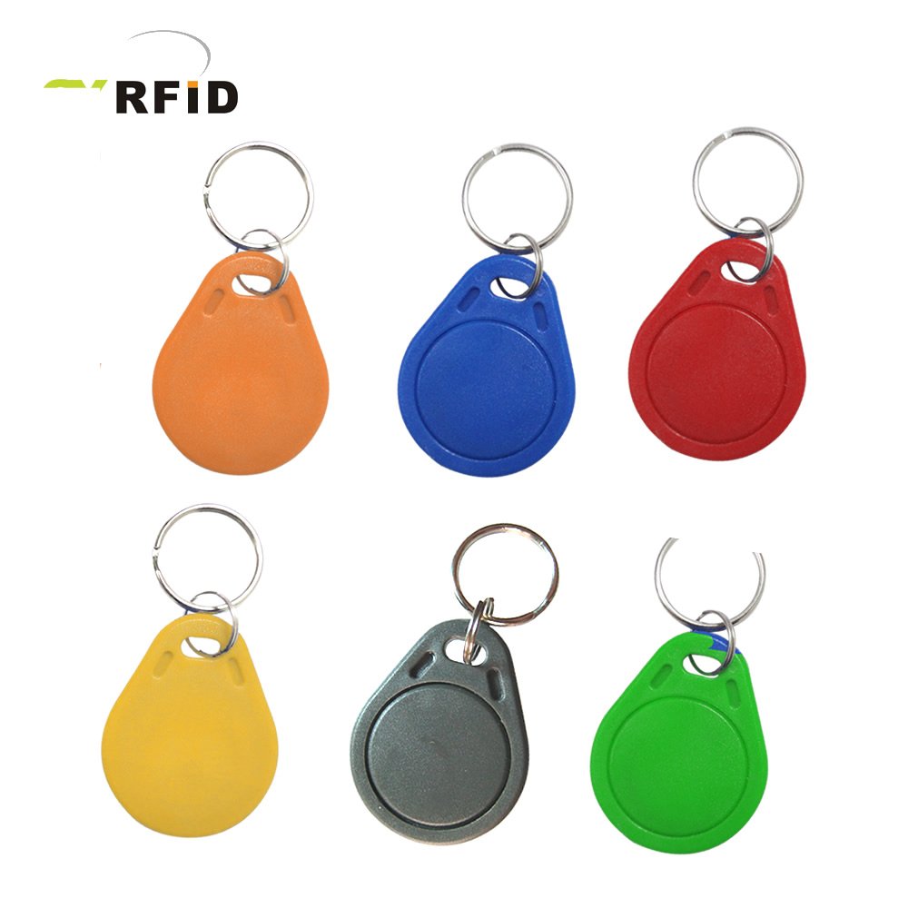 13.56MHz Programming NFC rfid key fob NFC Keychain rfid key tag with logo rfid room key cards For Access Control System