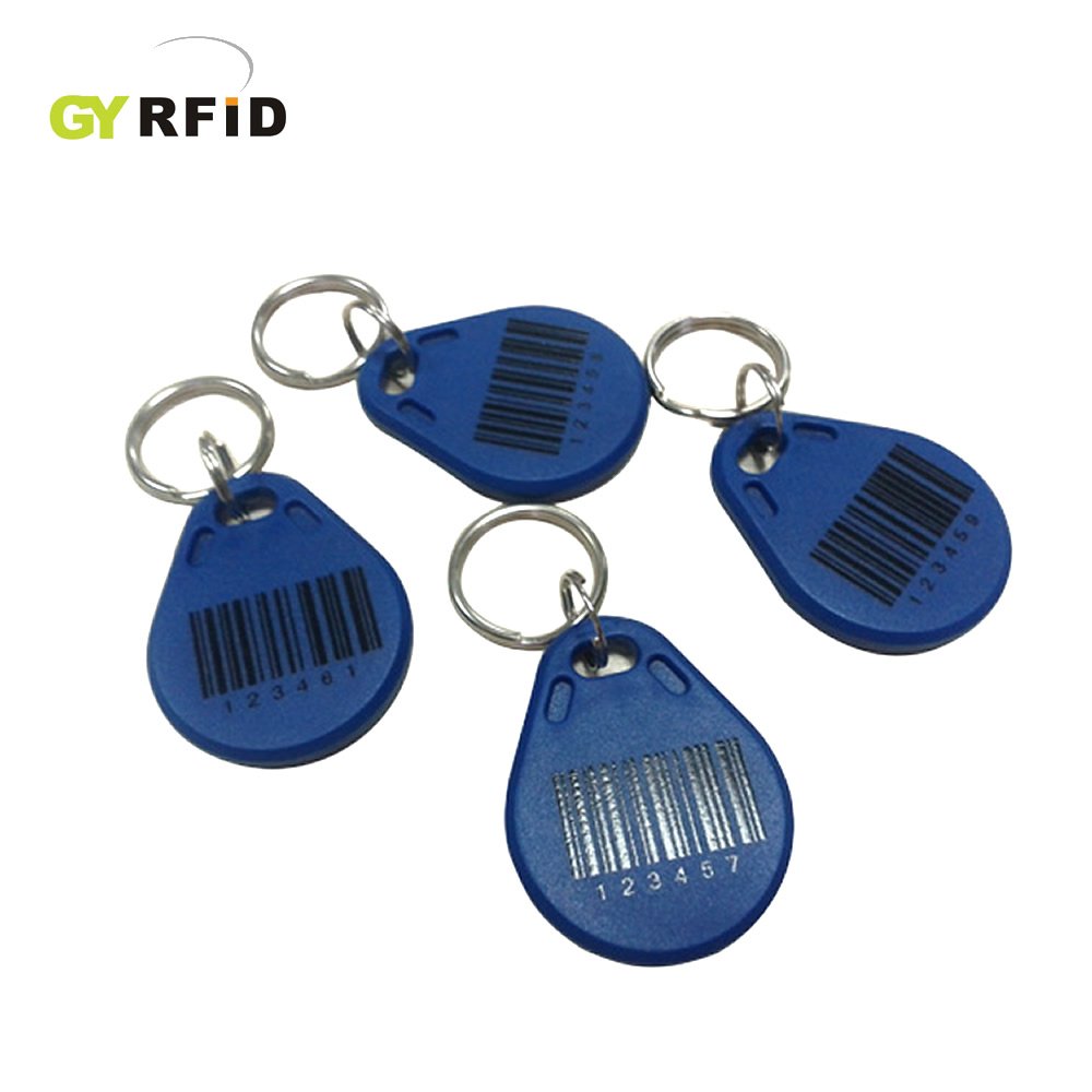 13.56MHz Programming NFC rfid key fob NFC Keychain rfid key tag with logo rfid room key cards For Access Control System