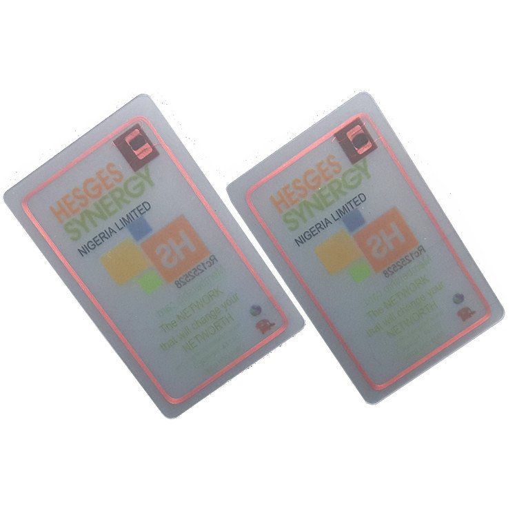 Personalized Printing NFC 213 PVC RFID Card For ID Card Printer
