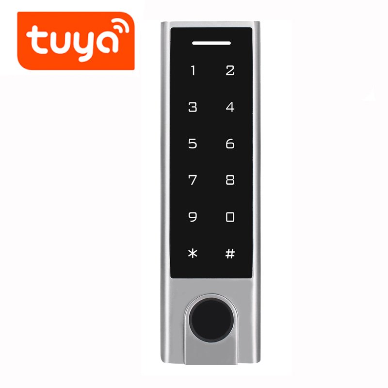 vians 125Khz RFID IP66 Waterproof Fingerprint Support Add Delete Users Access Controller Tuya APP keypad