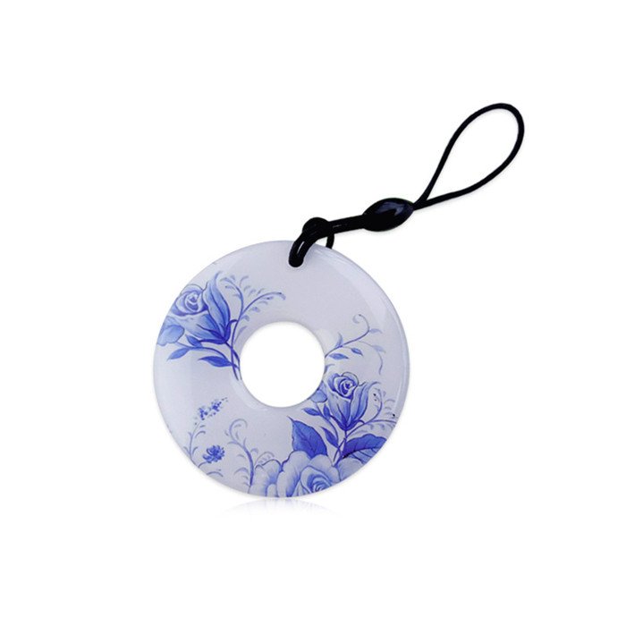 13.56Mhz IC Card nfc keychain nfc tag OEM logo for Access Control