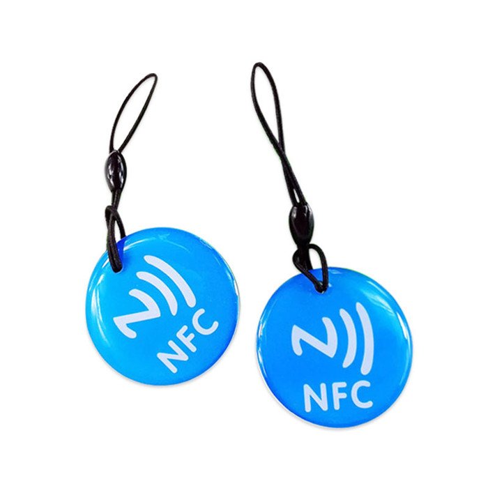 13.56Mhz IC Card nfc keychain nfc tag OEM logo for Access Control