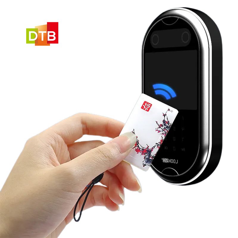Custom Logo NFC/RFID Epoxy Key Card 13.56mhz Rewritable Crystal Glue Epoxy Access Control nfc Card