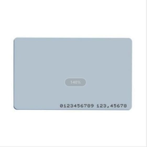 Sebury Wholesale Plastic EM 125khz Access Control Proximity tk4100 chip Smart Contactless RFID Card