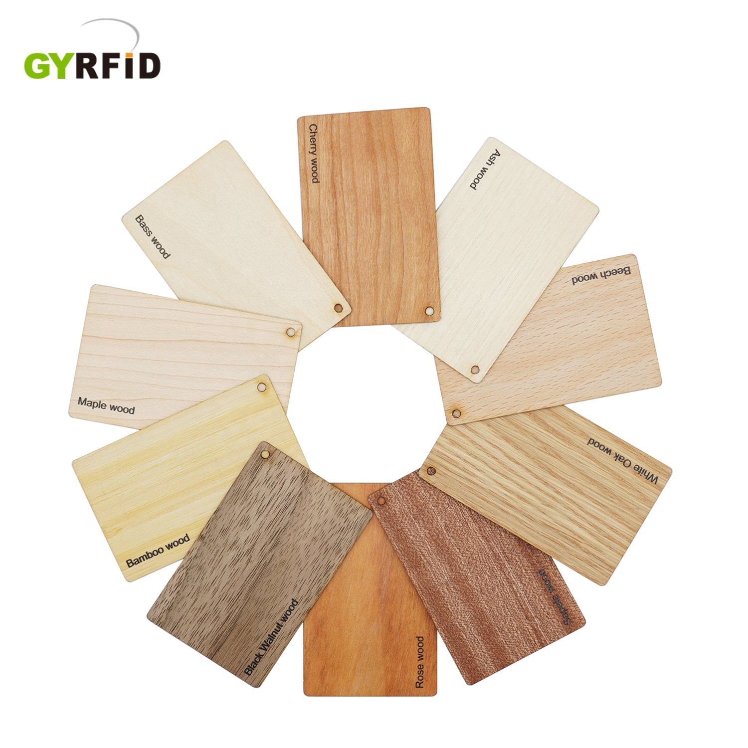 NFC wood card nfc recycled wooden rfid card wood business cardfor pub
