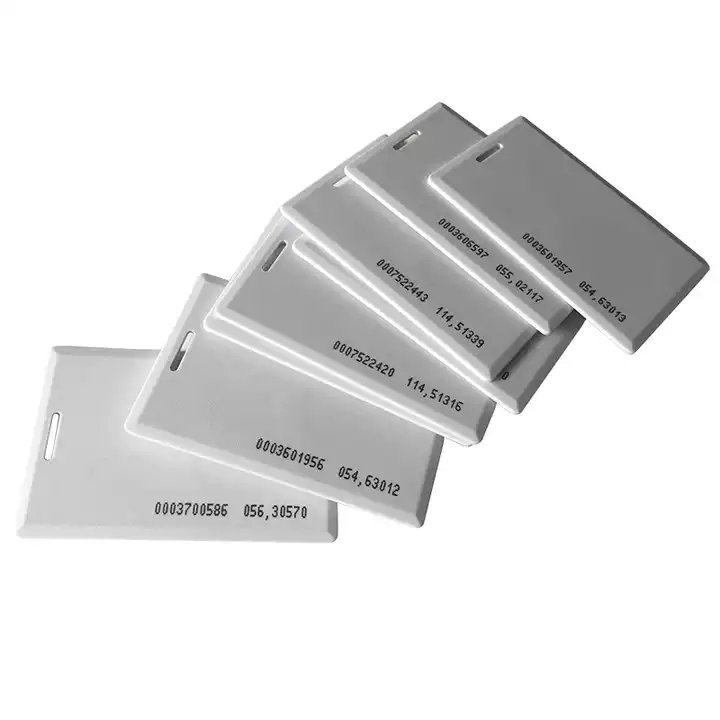 1.8MM Thickness 125KHz EM-Marine TK4100 RFID Clamshell Proximity Card Cheap Price