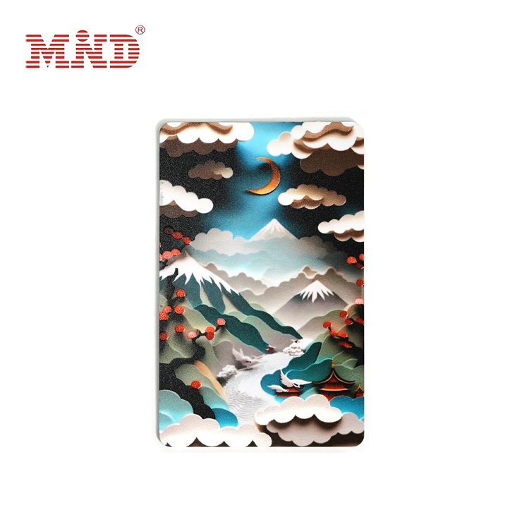 Wholesale Printing 3d Relief Wooden Tourist postcards of Famous Scenic Spots