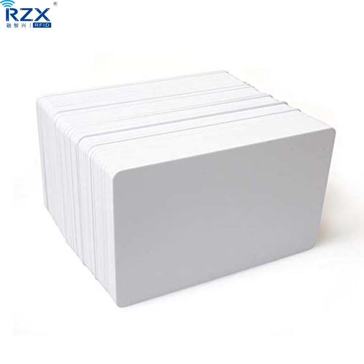 ISO14443A 13.56MHz PVC Material Printable MIFARE Classic chip Blank White RFID Card for Access Control