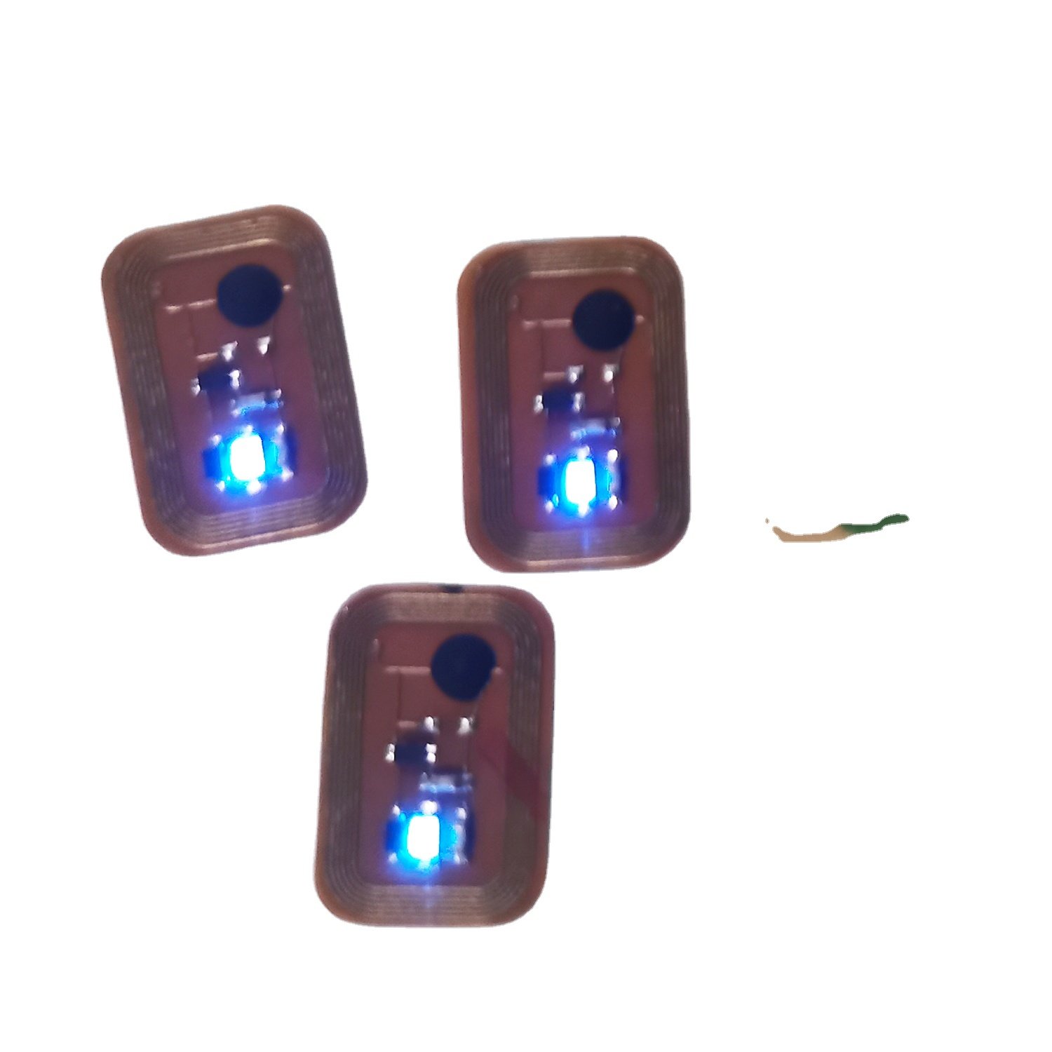 LED Flashing Passive Mini NFC mobile sticker RFID finger nail Tag