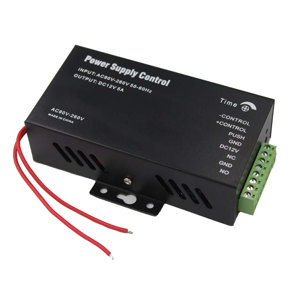 DC 12V 5A Power Supply RFID card Access Control System Power Supply AC 100~240V security camera intercom power adapter