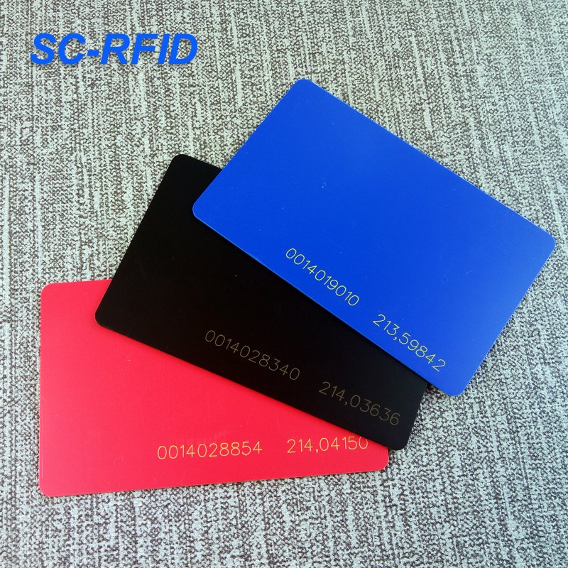 Sencan 125khz tk4100 Low Frequency Card Door Access Control rfid key card Blank White RFID Card
