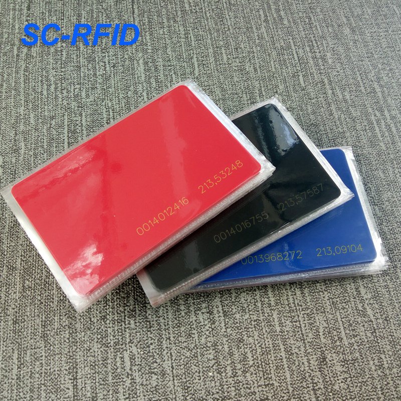 Sencan 125khz tk4100 Low Frequency Card Door Access Control rfid key card Blank White RFID Card