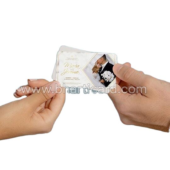 Printed School ID Cards Printed PVC Business Cards Printed Wedding Cards