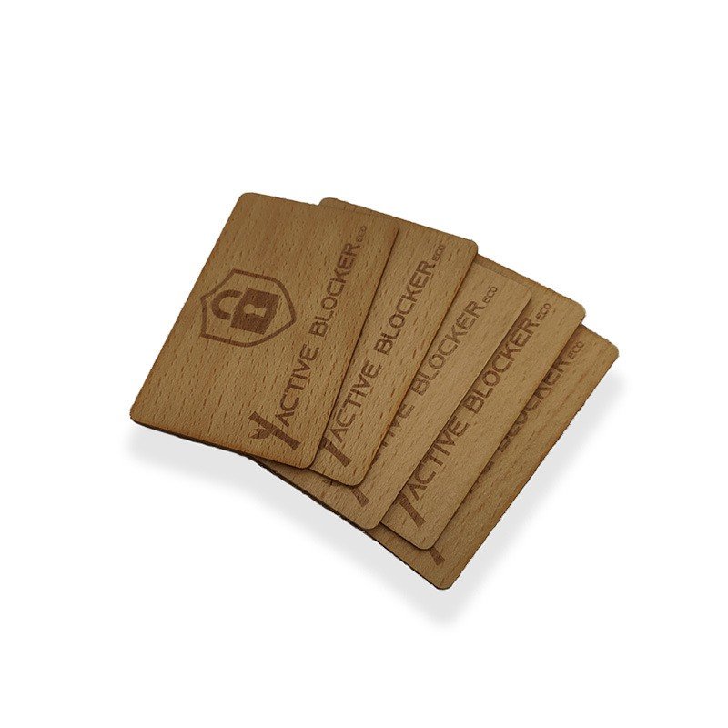 Customize Contactless Access Control Proximity Card 125khz Tk4100 Chip Smart Hotel Creative Wooden Blank RFID Card