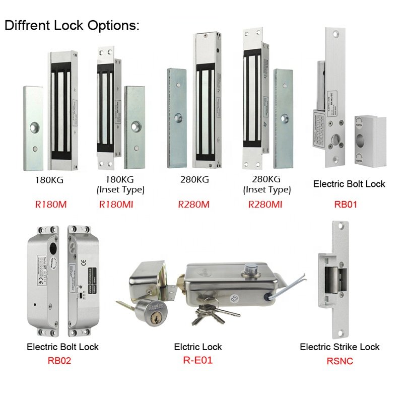 Tediton Remote Electric Hidden Magnetic Lock for Access Control Systems