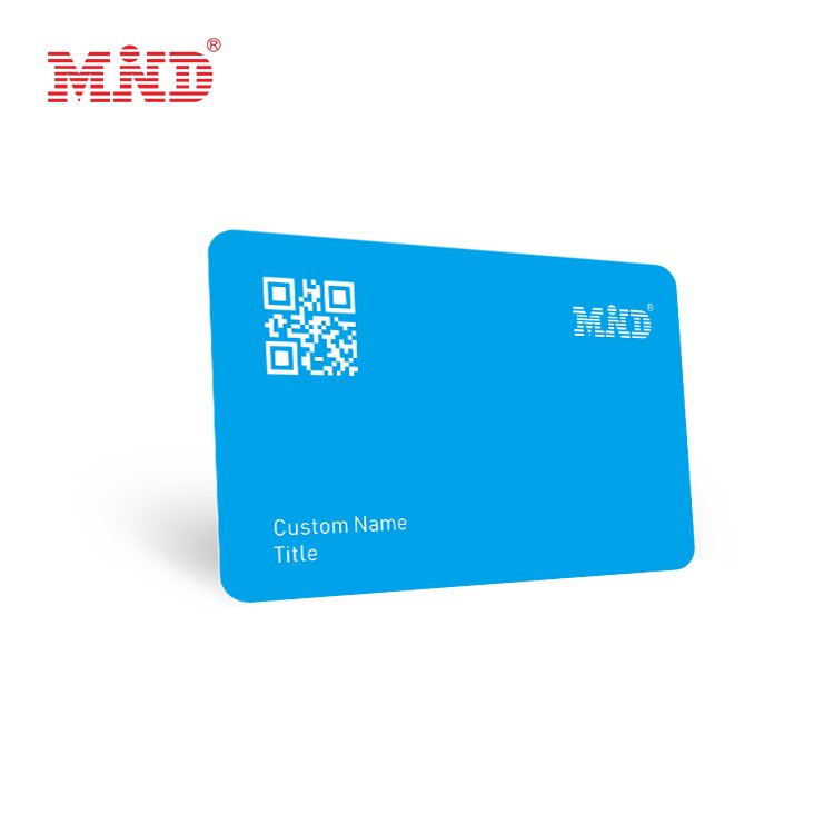 NFC Business Card for Sharing Media Contactless Smart Chip Card Access Control RFID NFC Card With QR Code