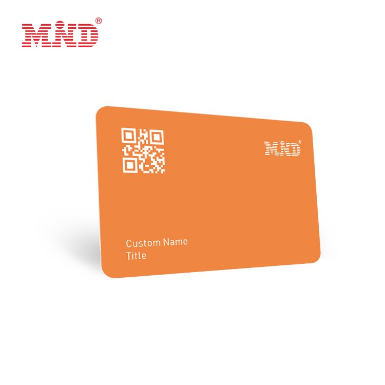 NFC Business Card for Sharing Media Contactless Smart Chip Card Access Control RFID NFC Card With QR Code