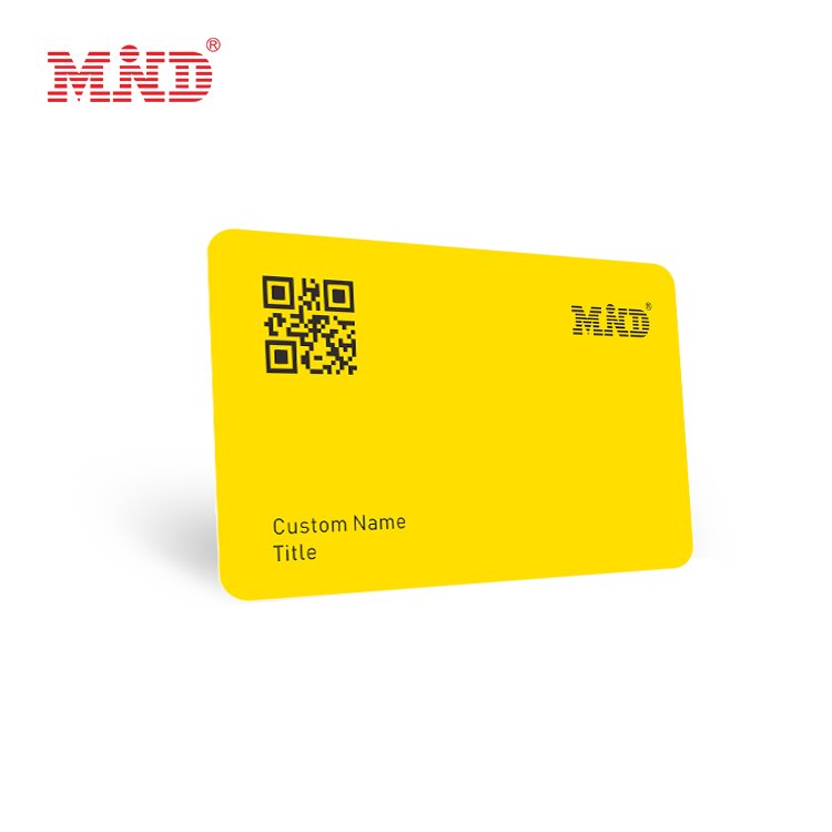 NFC Business Card for Sharing Media Contactless Smart Chip Card Access Control RFID NFC Card With QR Code