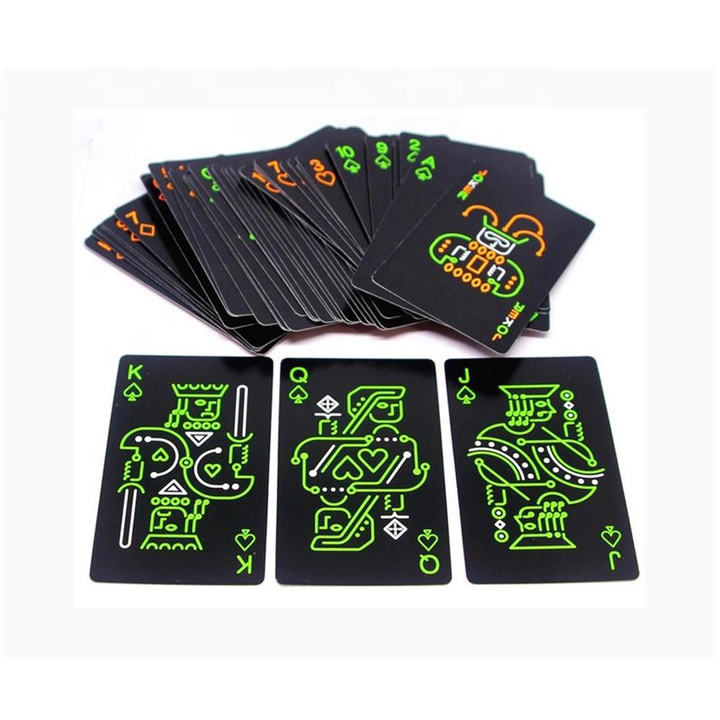 Custom Printing Paper/PVC Blank NFC Playing Card with Chip