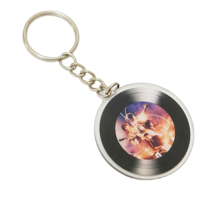 2024 Super Popular DIY Smart Rfid NFC Music NFC Acrylic Key Chain Tag Directly Play Music Card