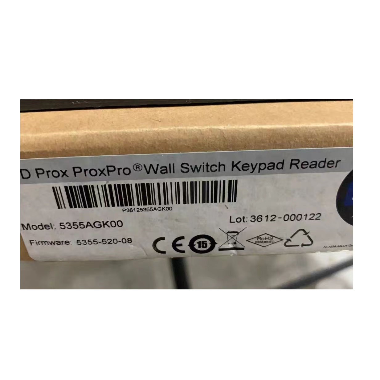 HID Prox proxpro wall switch keypad Reader 5355AGK00 Interface Access Card Controller new and original