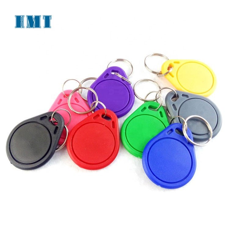 T5577 Compatible 125khz ABS Flat Programmable Rewritable Rewrite RFID Fob Tag for Access Control Card