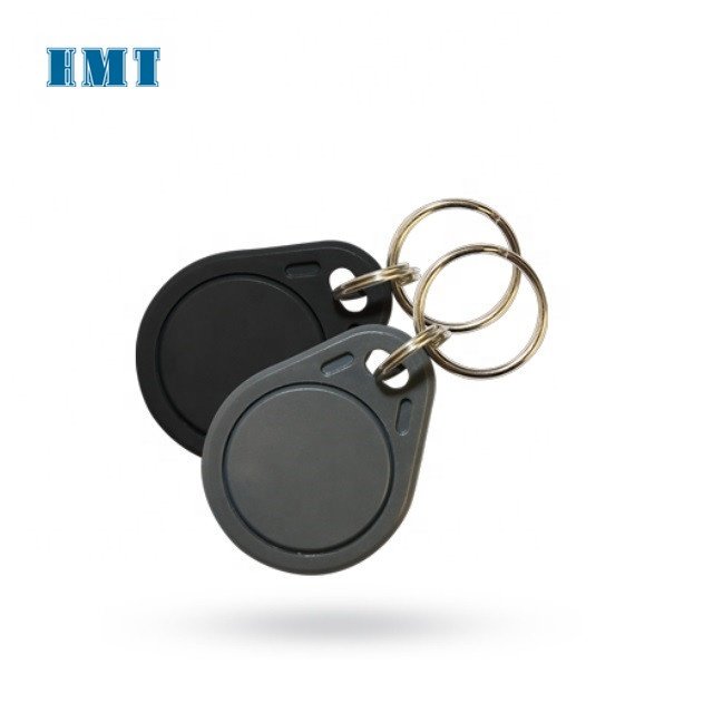 T5577 Compatible 125khz ABS Flat Programmable Rewritable Rewrite RFID Fob Tag for Access Control Card