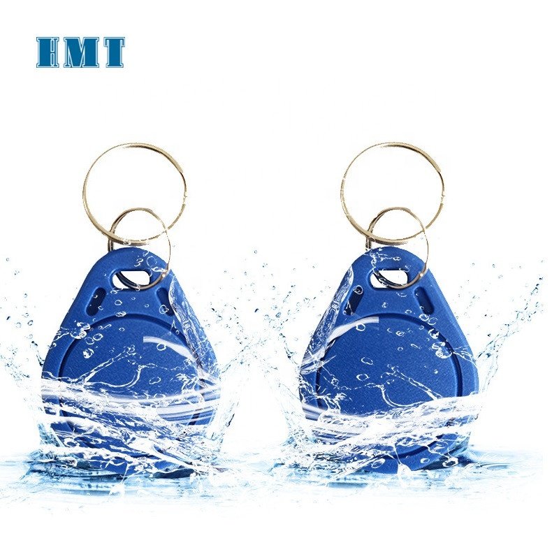 T5577 Compatible 125khz ABS Flat Programmable Rewritable Rewrite RFID Fob Tag for Access Control Card