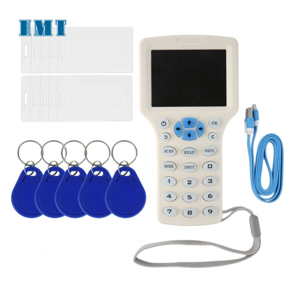 T5577 Compatible 125khz ABS Flat Programmable Rewritable Rewrite RFID Fob Tag for Access Control Card