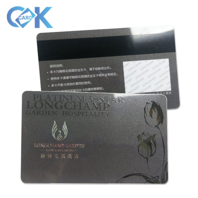 2024 Caika Supply CR80 Customized Printable Plastic PVC Hico/Loco Magnetic Stripe Access Control Cards
