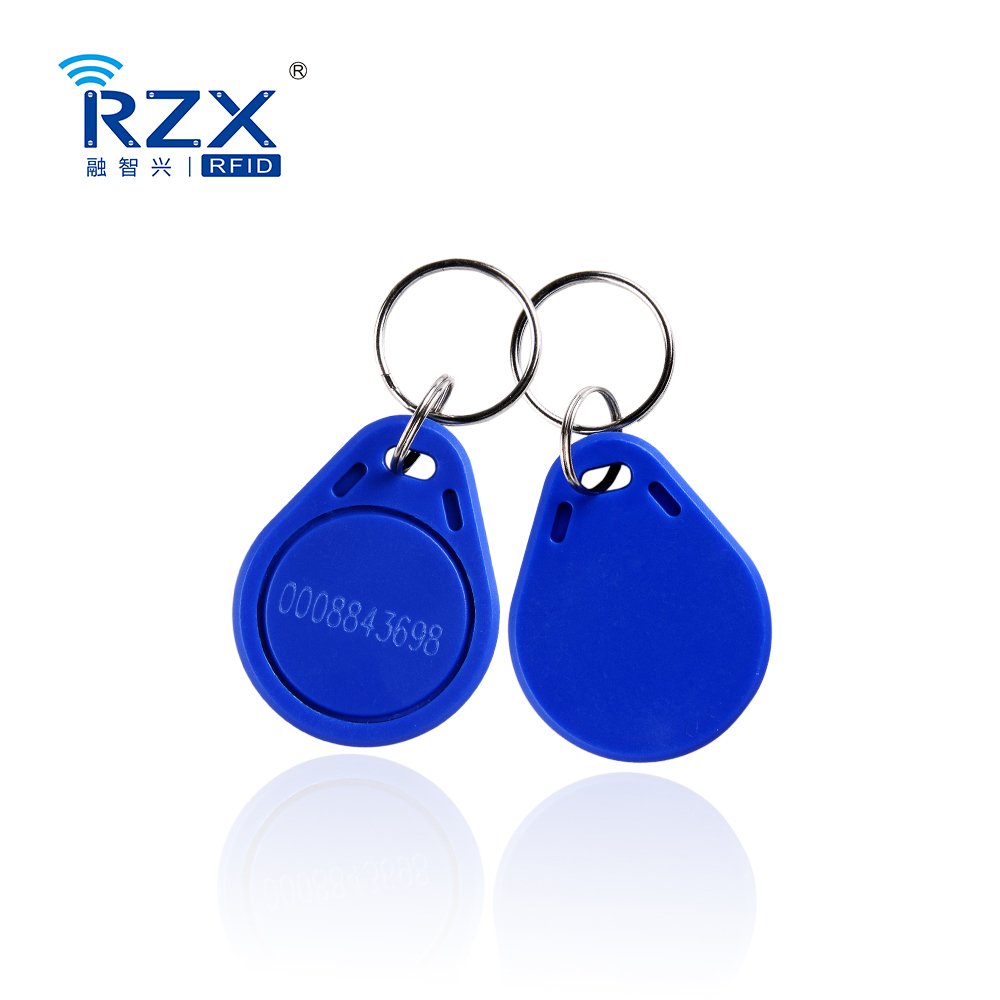 RFID ABS Keyfob 125Khz TK4100 64Bit Rfid Key Fobs For Access Control