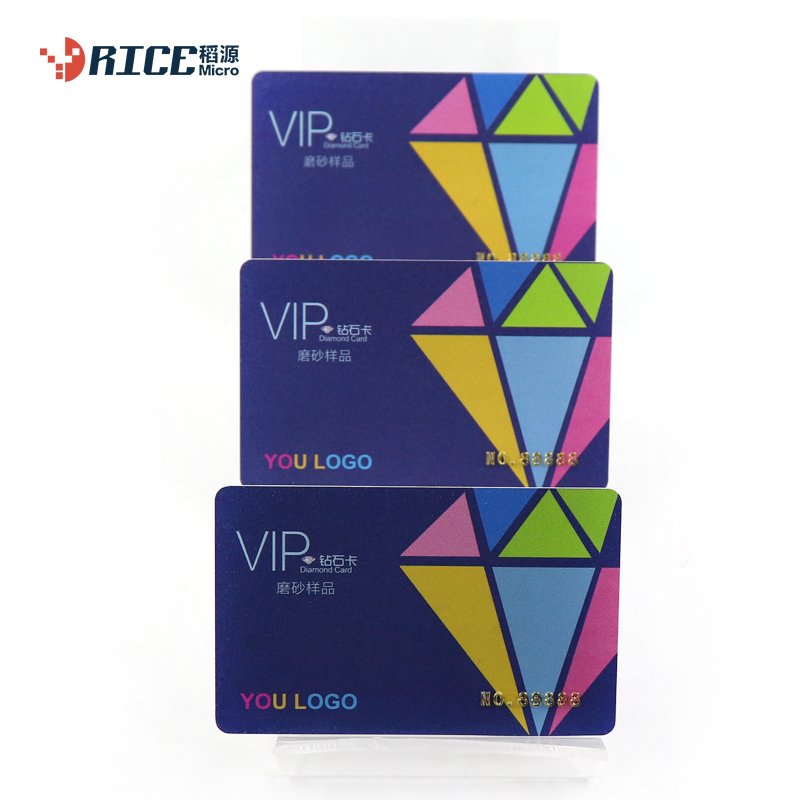 13.56Mhz nfc card business TikTok Google Review card Tap Social RFID Cards Business