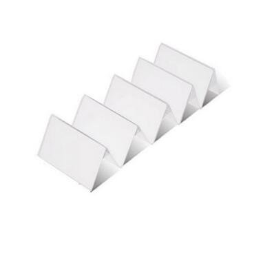 High Quality Badge Printers Graphic Quality White Plastic F08 Premium Blank PVC Cards