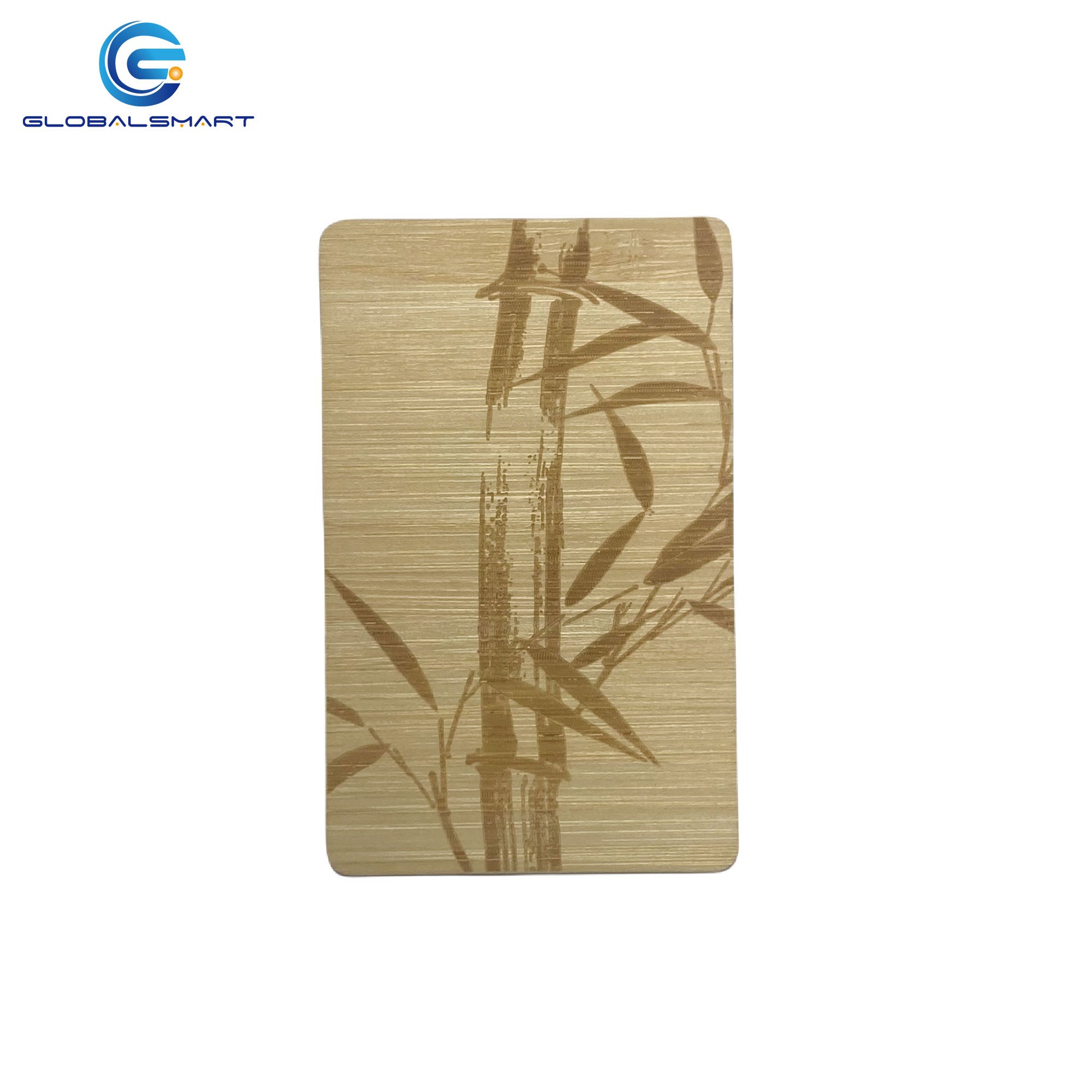 13.56Mhz Eco friendly Bamboo Wooden RFID Access Control Hotel Key Card Wood NFC Card for Hotels