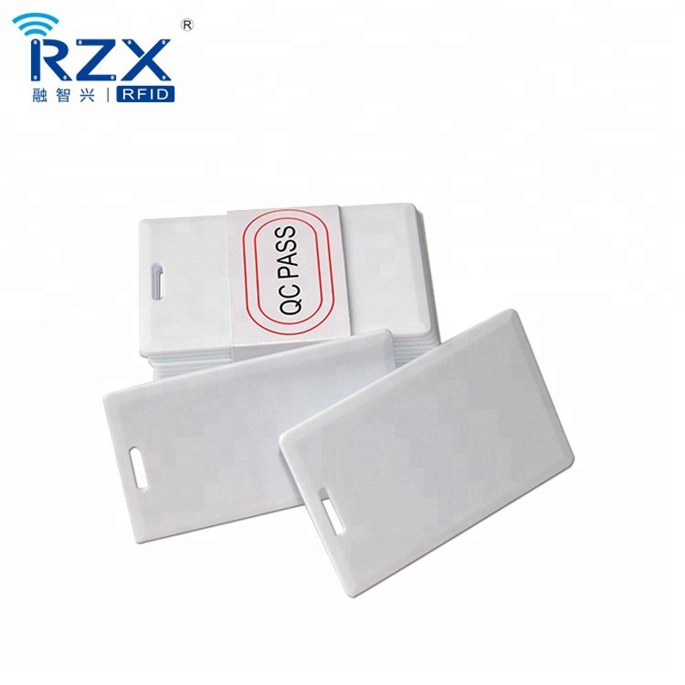CR80 RFID Printable UID Number PVC TK4100 85.5*54mm Clamshell ID Card Access Control Card