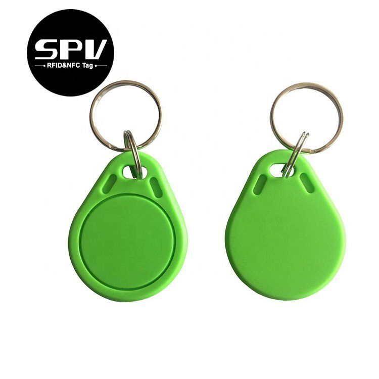 Rewritable Passive 125Khz T5577 TK4100 Access Control Keychain RFID ABS Keyfob Tag