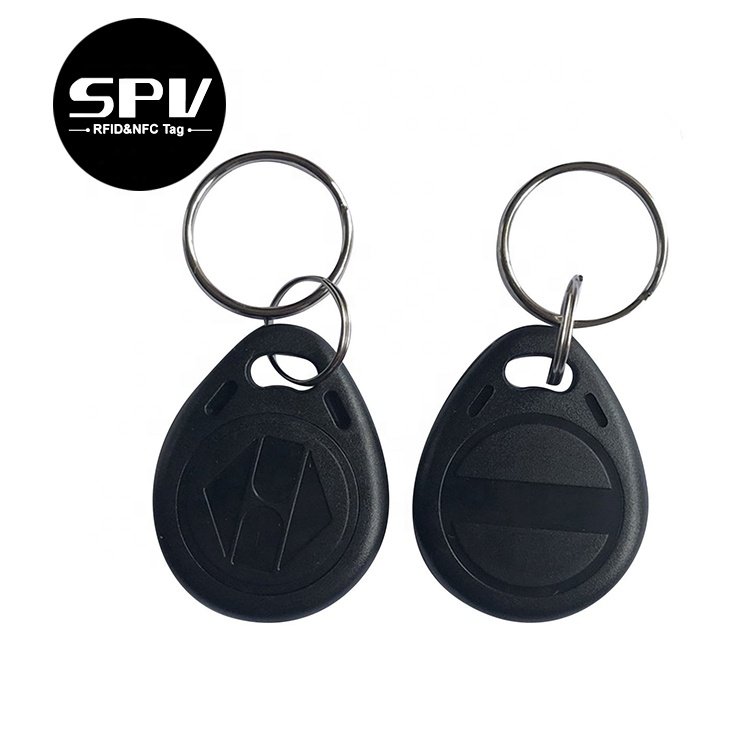 Rewritable Passive 125Khz T5577 TK4100 Access Control Keychain RFID ABS Keyfob Tag