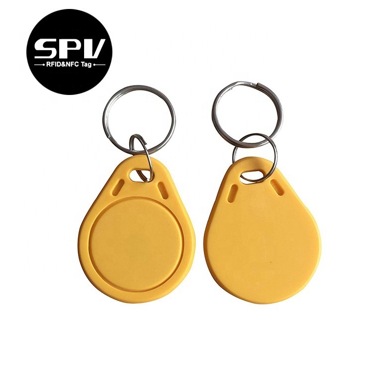 Rewritable Passive 125Khz T5577 TK4100 Access Control Keychain RFID ABS Keyfob Tag