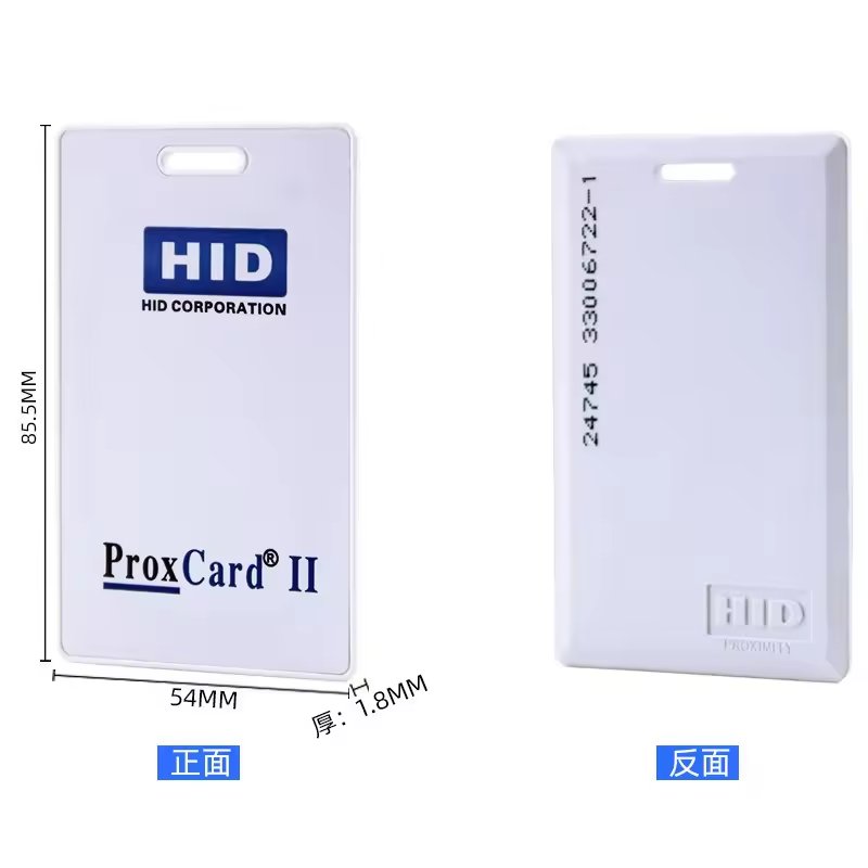 Thick 125khz HID Prox-Card II Clamshell Proximity Card for Writable Rewrite Access Control 26 Bit 37Bit H10301 H10302 Format