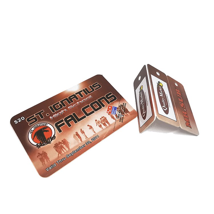 Cheap price High Quality Plastic Loyalty Combo Card PVC Access Control Cards with Barcode Key Tag