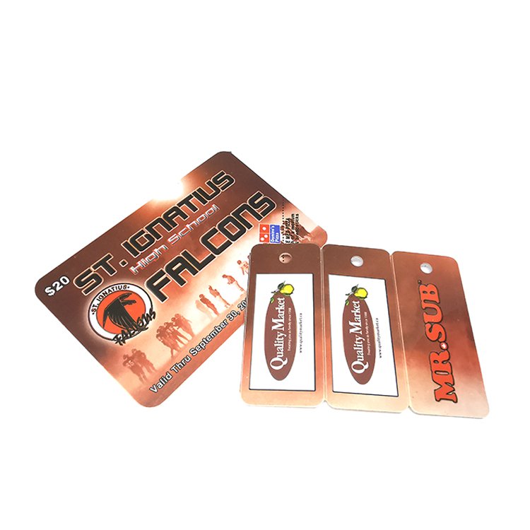 Cheap price High Quality Plastic Loyalty Combo Card PVC Access Control Cards with Barcode Key Tag
