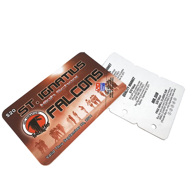 Cheap price High Quality Plastic Loyalty Combo Card PVC Access Control Cards with Barcode Key Tag